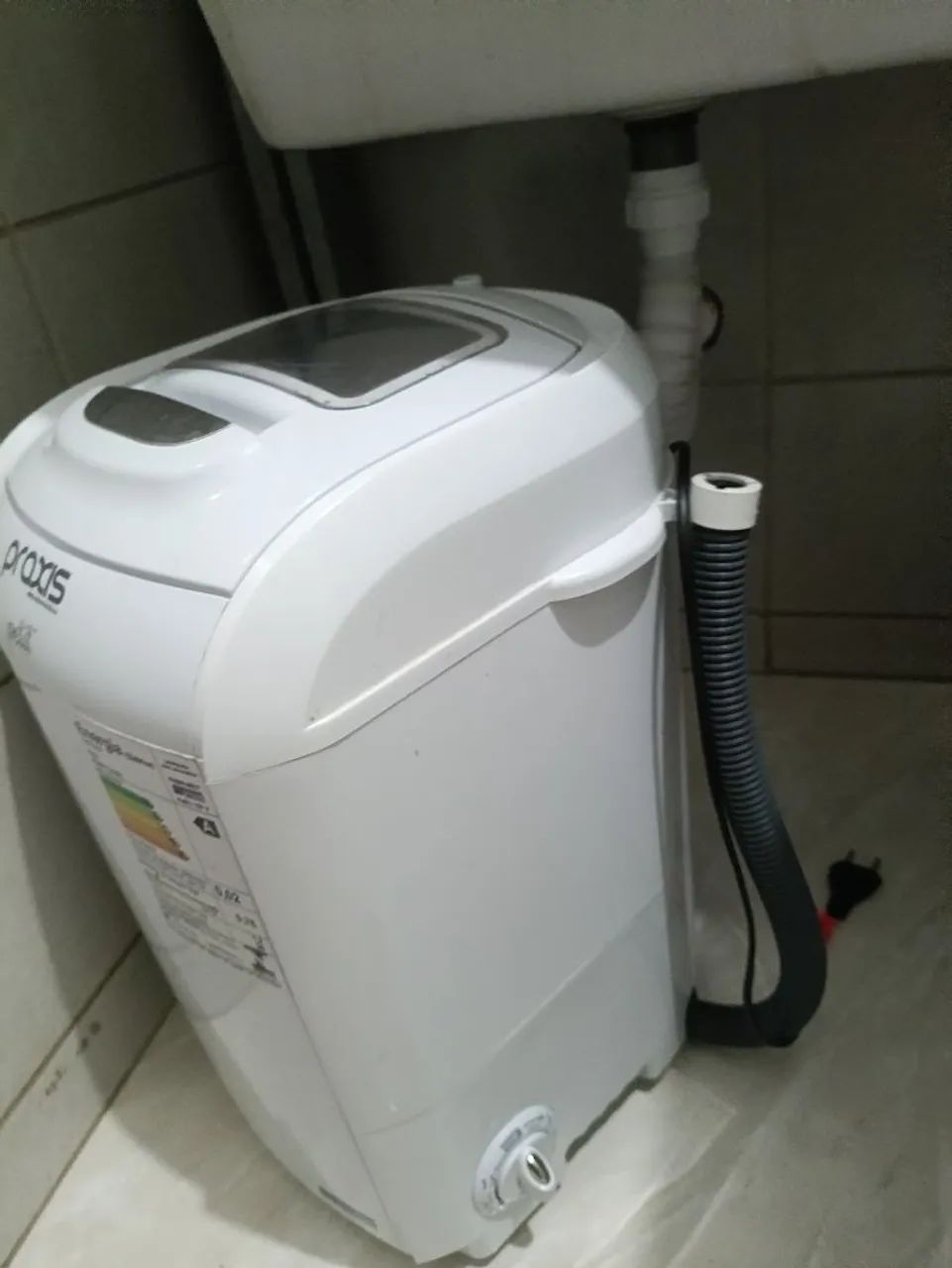 Mini lavadora Praxis 1,2 kg - Foto 2