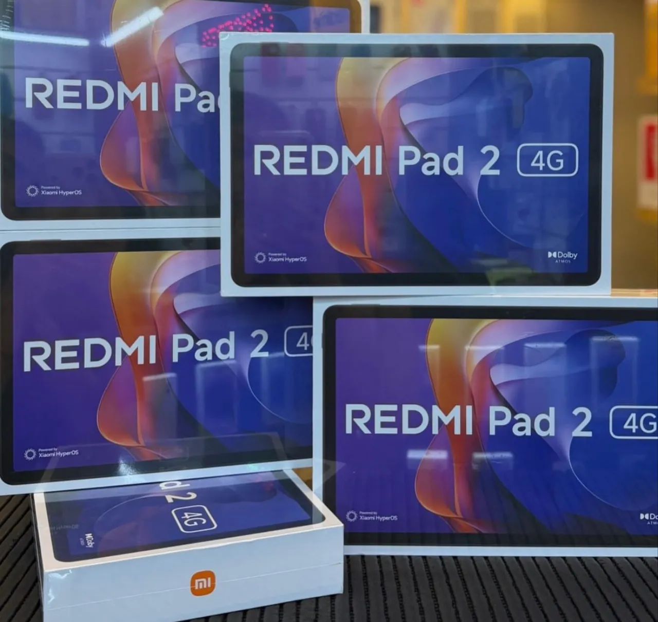 Tablet Redmi Pad 2 4G CHIP 128GB 04GB RAM Capa + Película 