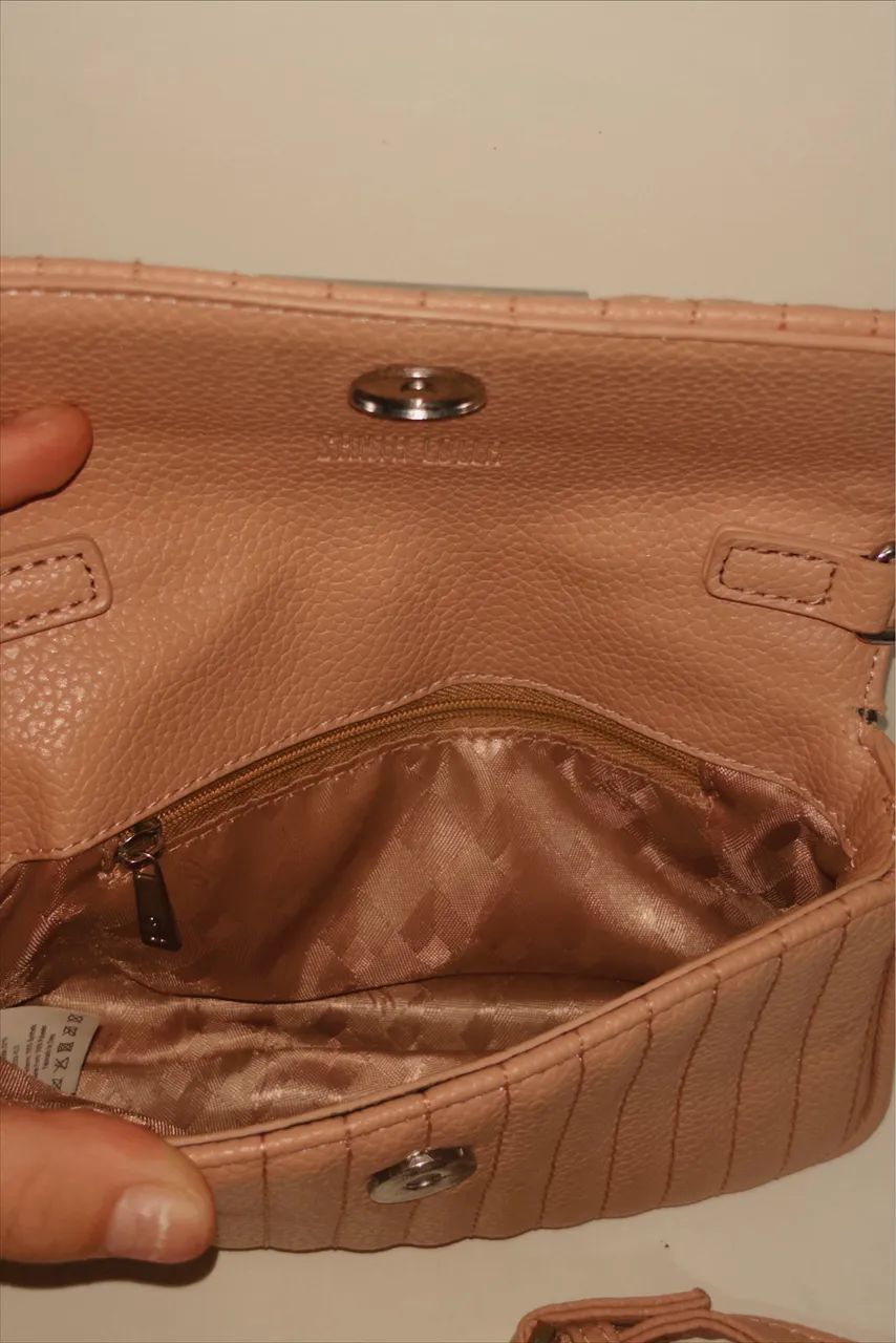 Bolsa Transversal Santa Lolla Nude - Foto 2