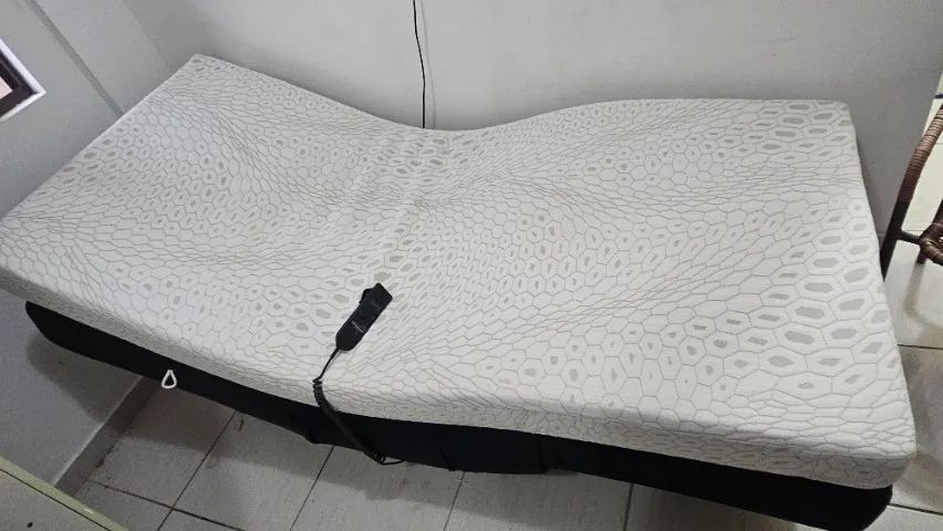 Cama Ortobom Elétrica Articulada com Colchão