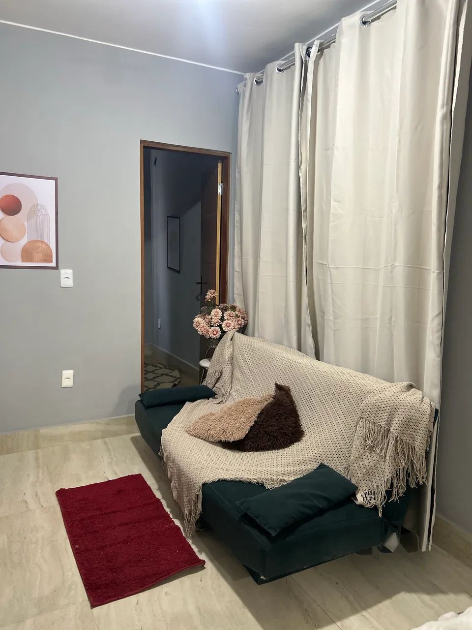 Raridade casa com 3 quartos 1 banheiro quintal com máquina de lavar roupas 16kl - Foto 11