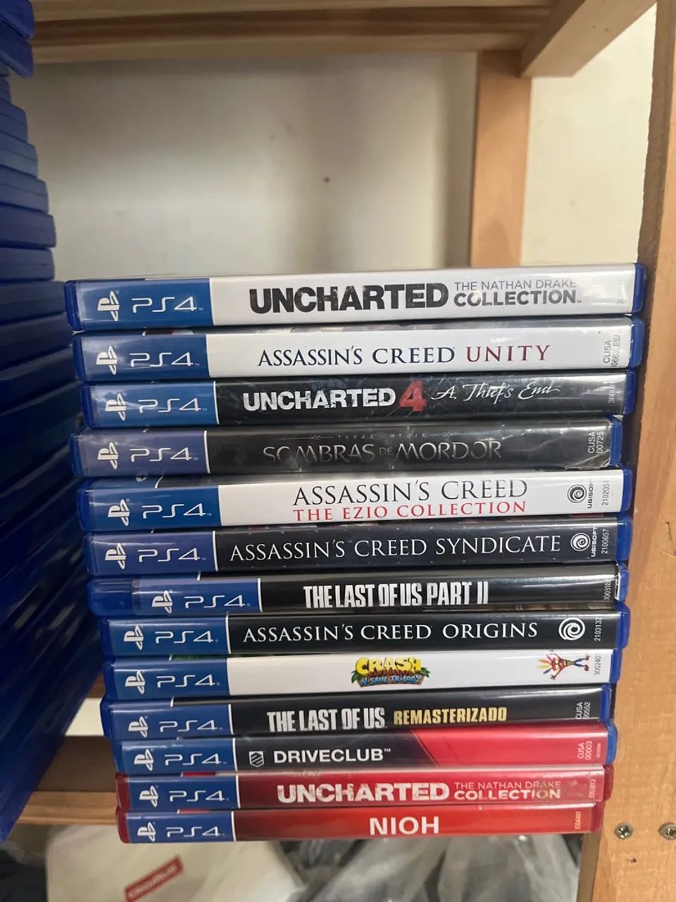 Lote jogos de ps4