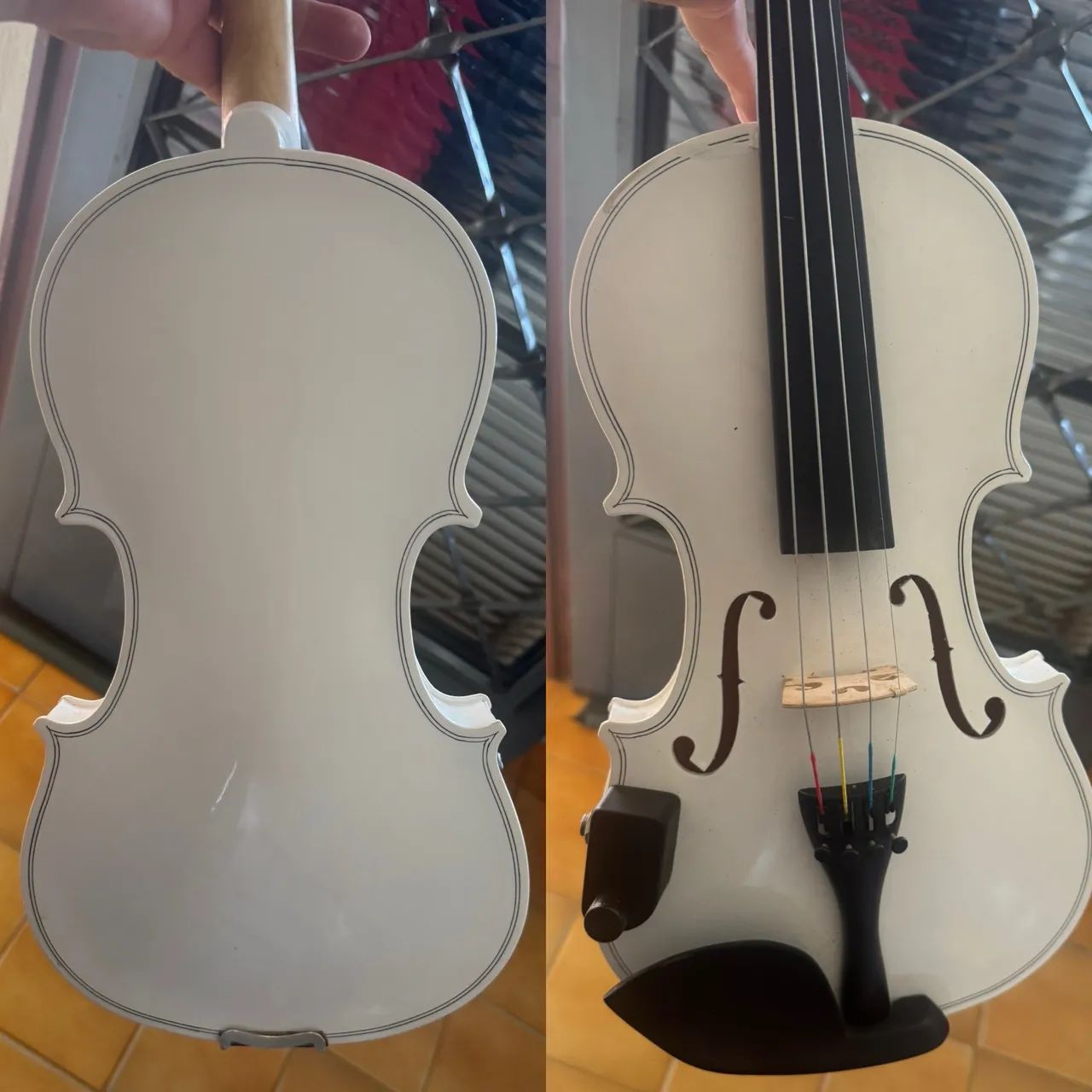 Violino branco