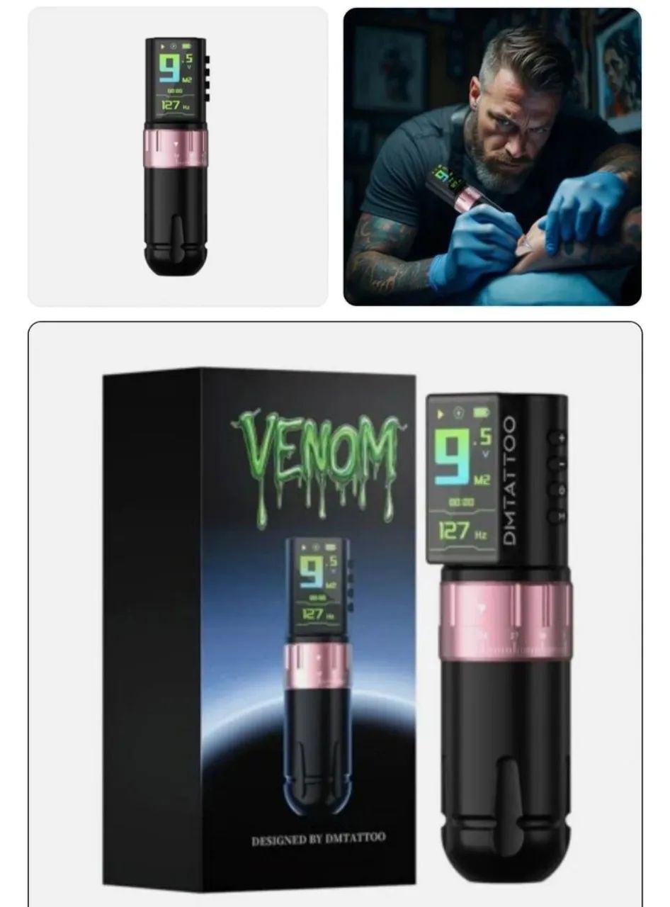 Maquina de tattoo DM VENON IMPORTADA .