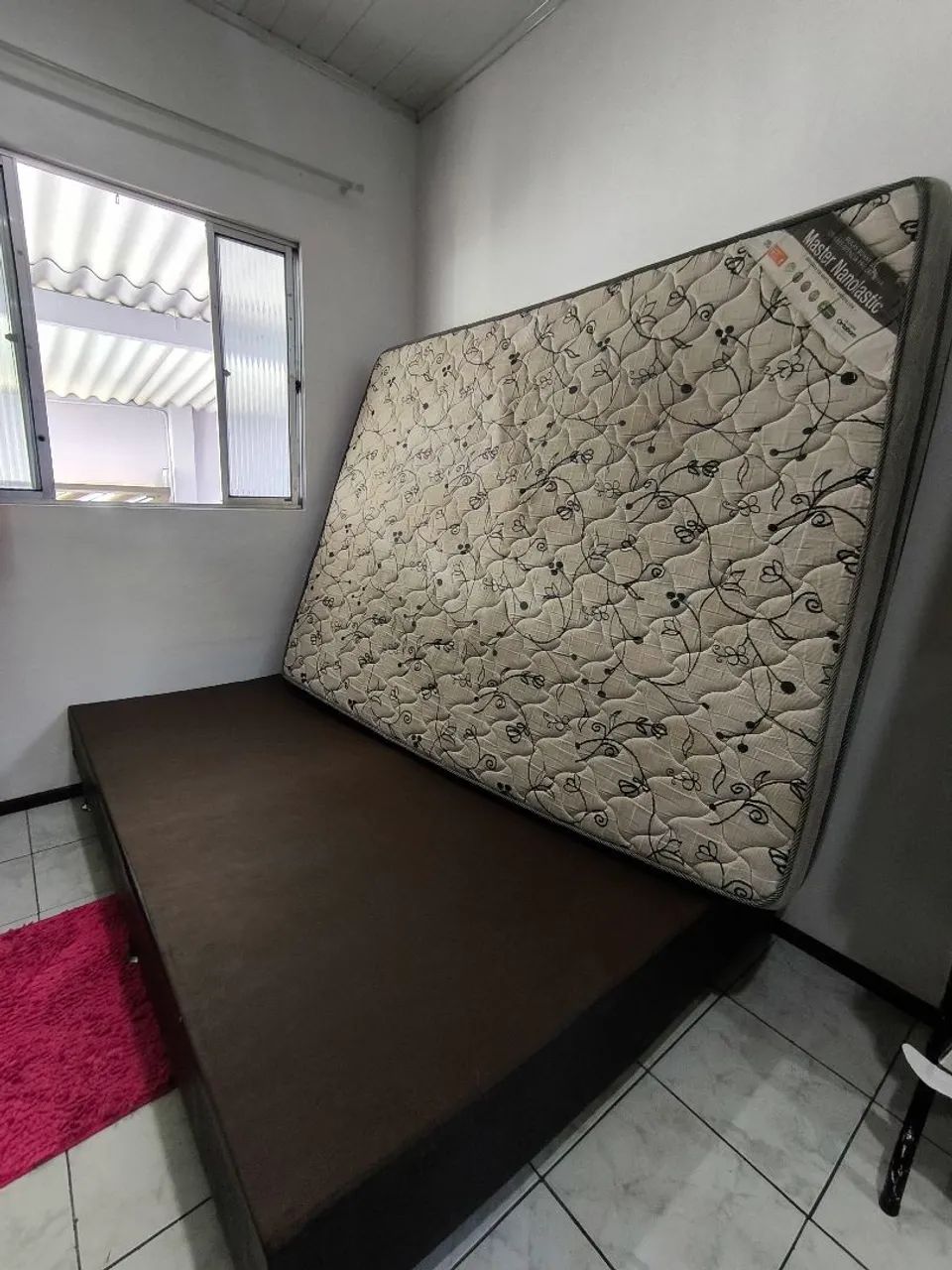 CAMA CASAL - BASE+COLCHÃO (ORTOBOM)  - Foto 2