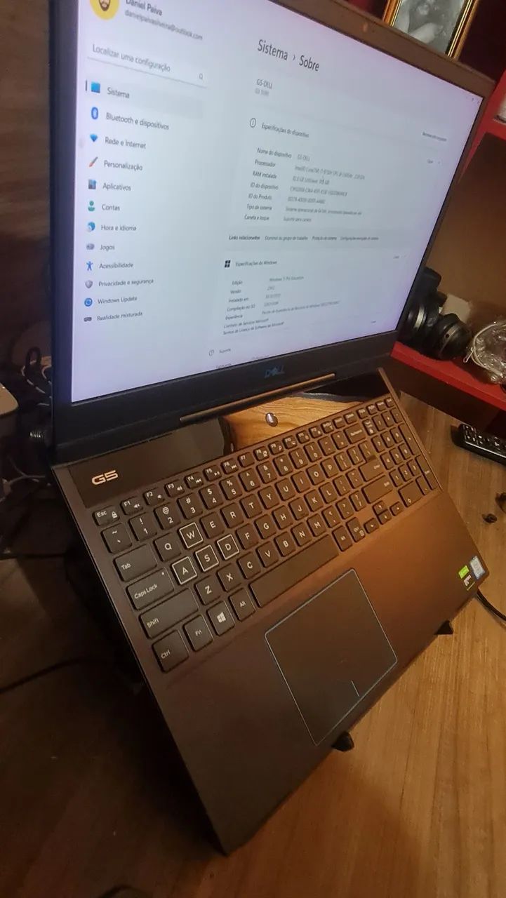 Notebook Gamer Dell G5