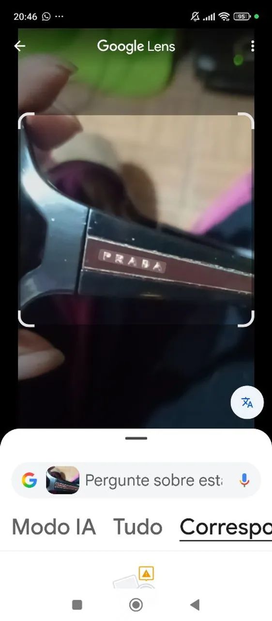 Óculos Prada original 