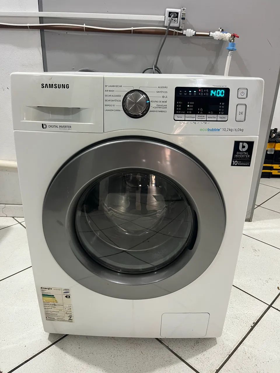 Lava e seca Samsung 