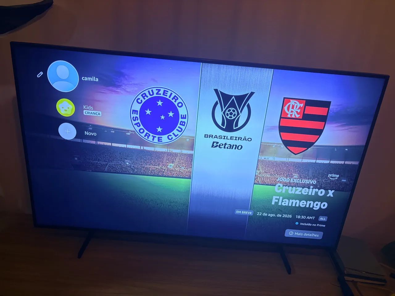 TV Samsung 55 polegadas - perfeito estado - Foto 2
