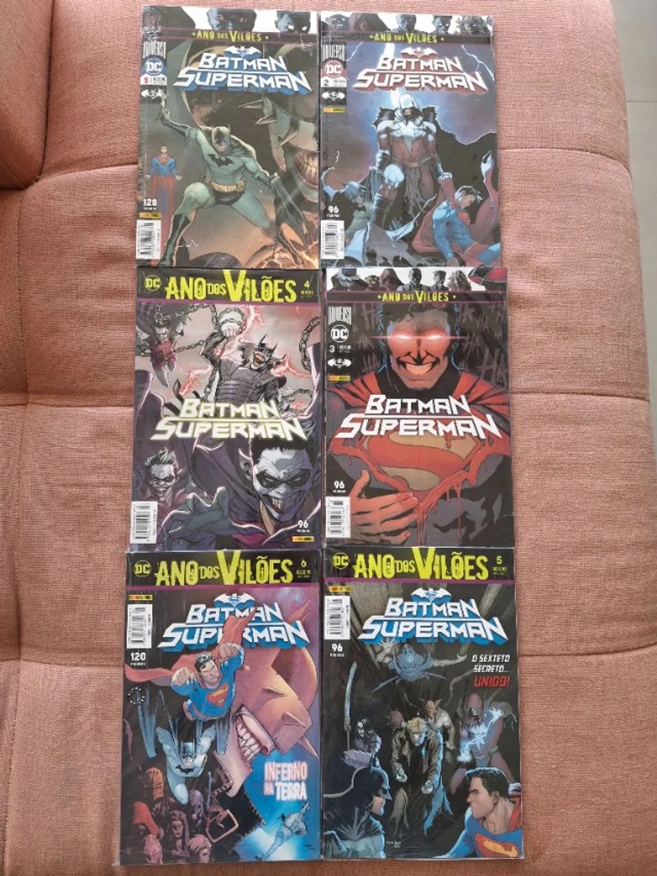 Batman e Superman completo vol 1 ao 6