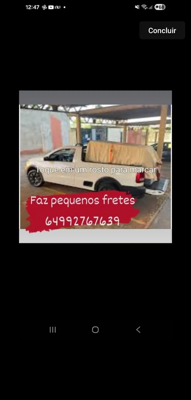 Pequenos frete rio verde e região 