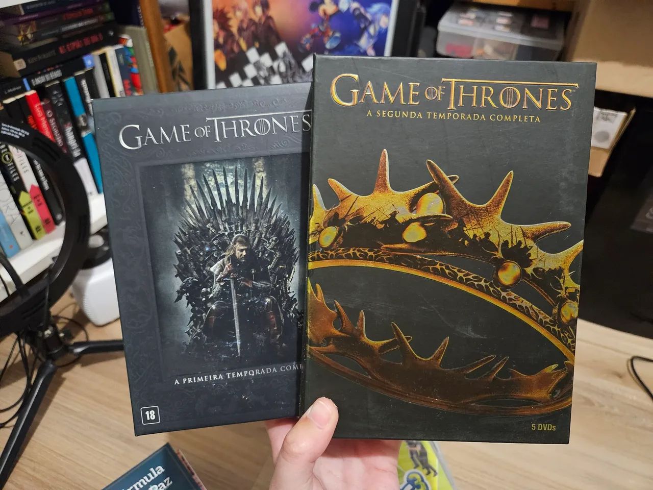 DVD Game of Thrones Temporadas 1 e 2 Completas