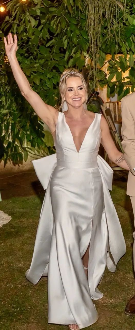 Vestido de noiva Zibeline clássico  - Foto 4