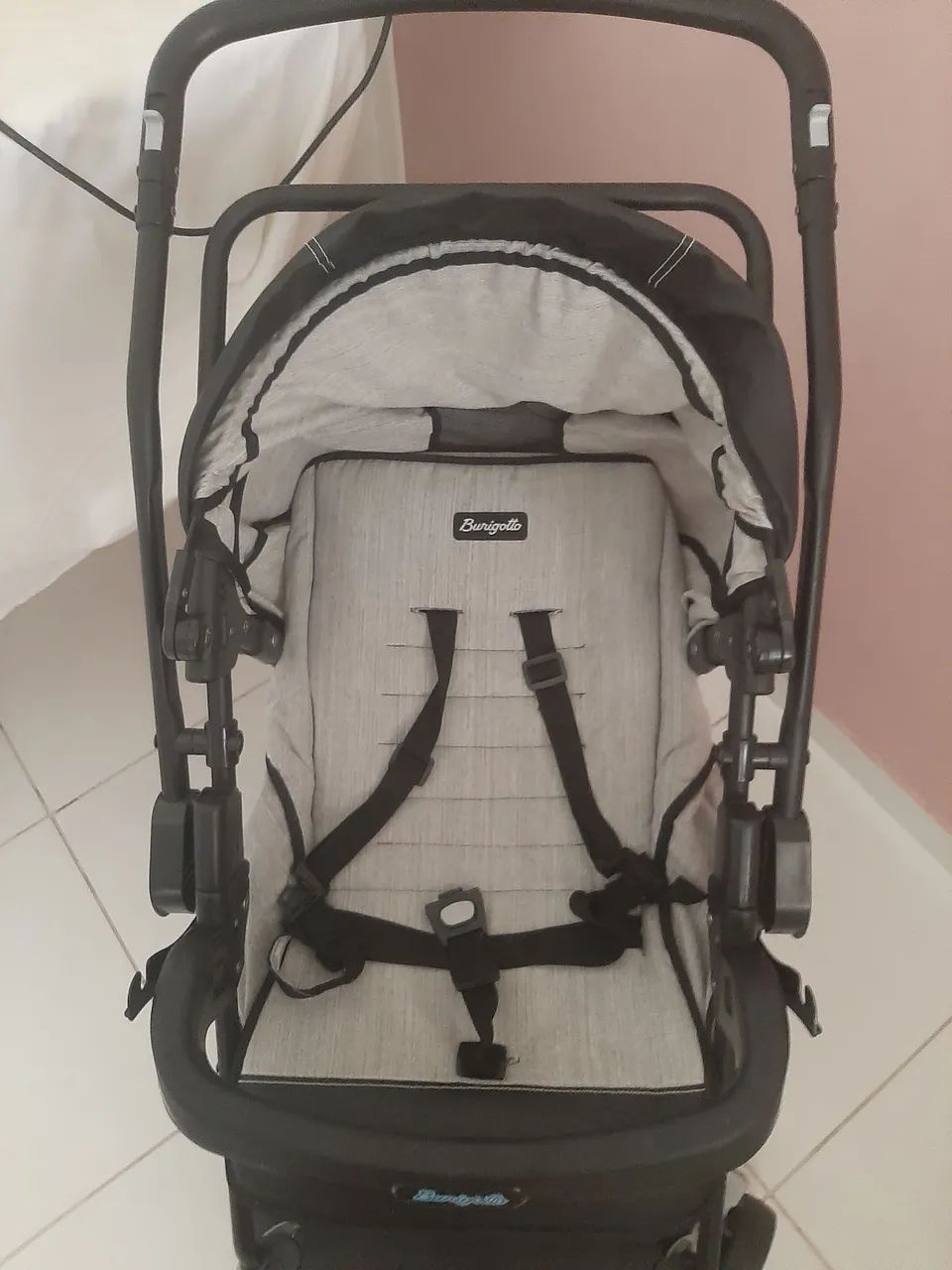 Carrinho e bebê conforto burigotto 
