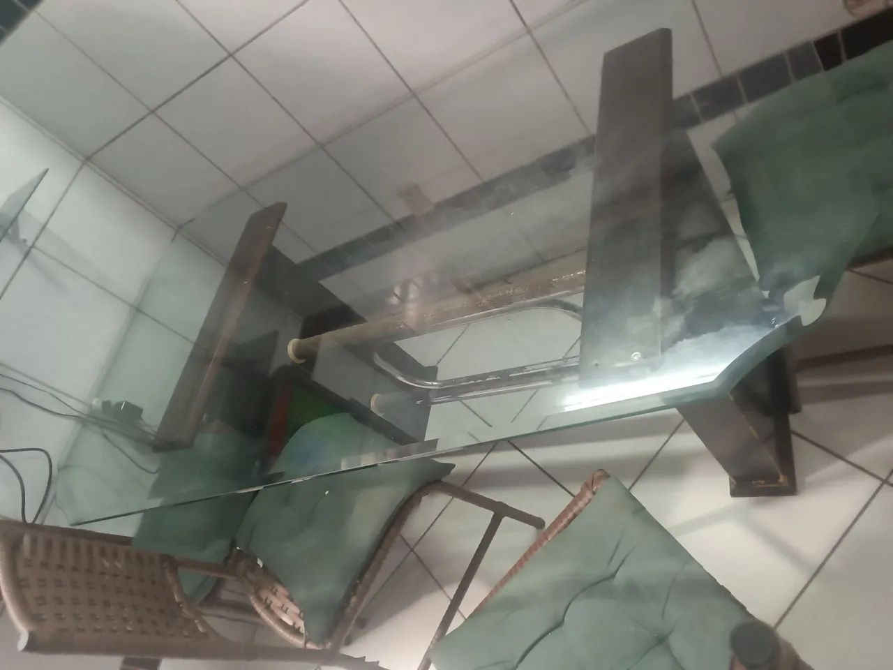 Mesa de vidro 