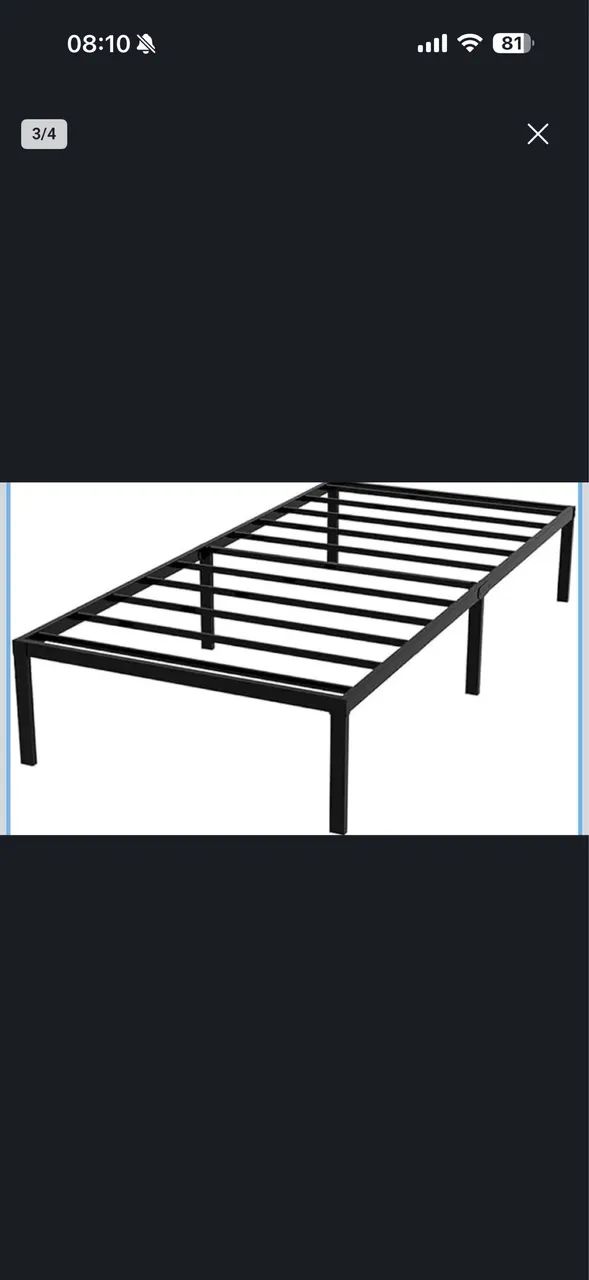 Cama solteiro 