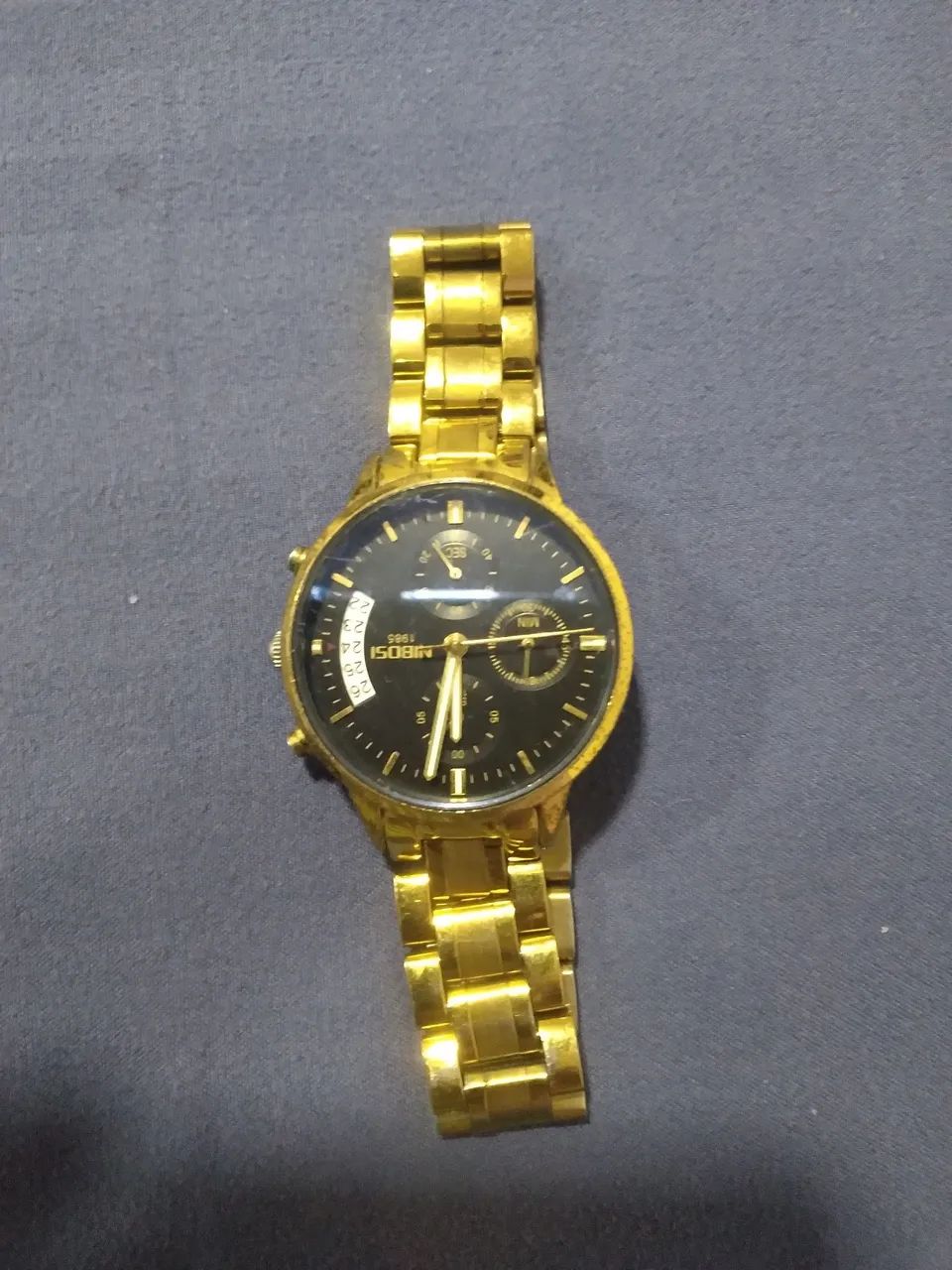 Relógio Nibosi Dourado
