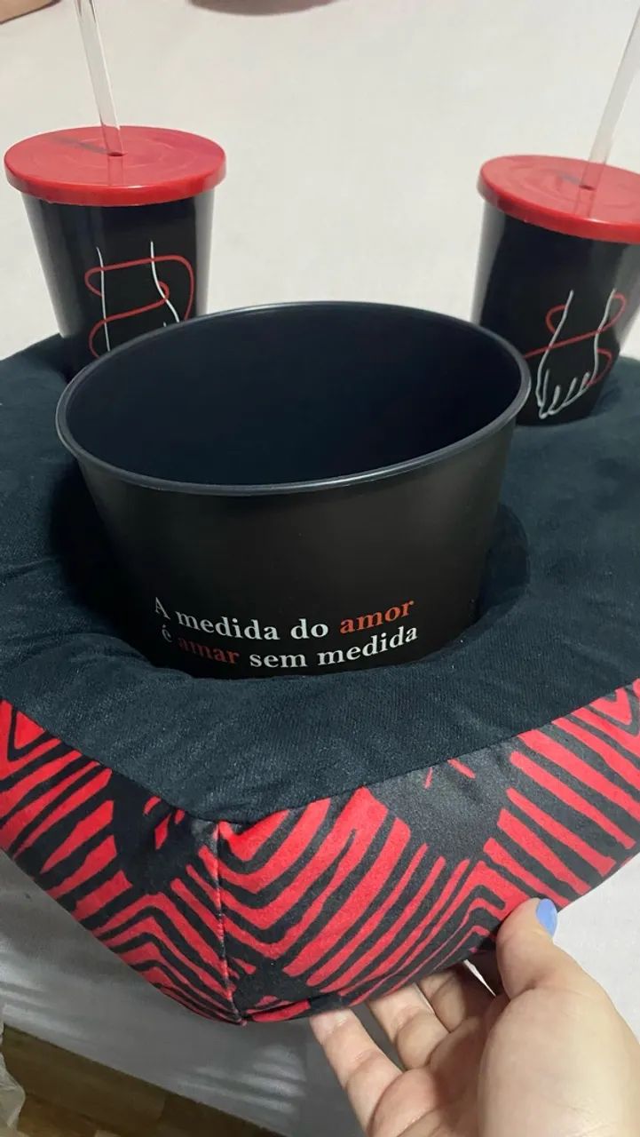 Kit Cinema Casal Coração  - Foto 2