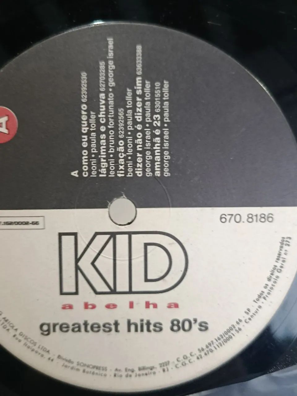 Vinil Kid Abelha, Seu Espião LP - Foto 3