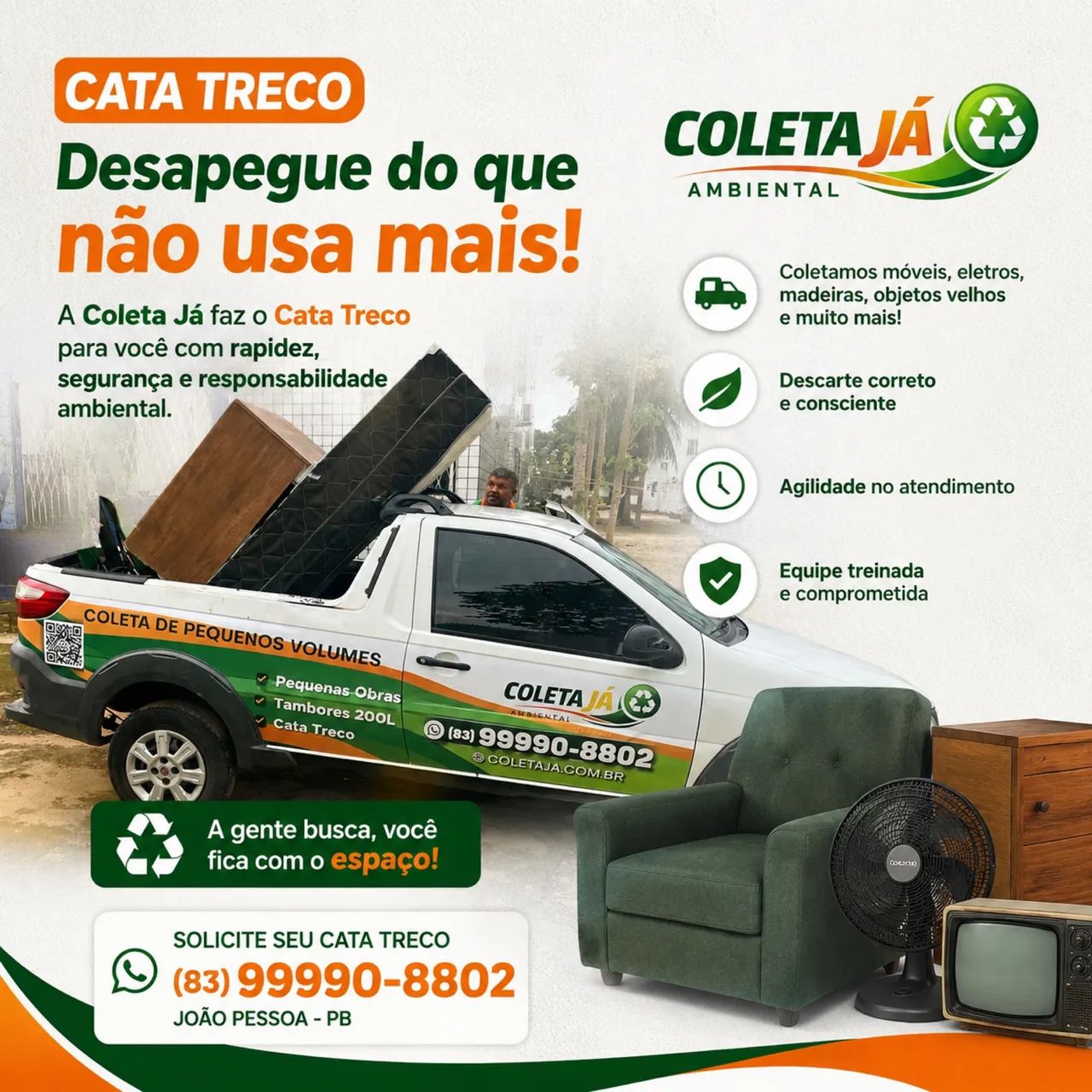 Cata-Treco em João Pessoa e Região Metropolitana - Foto 2