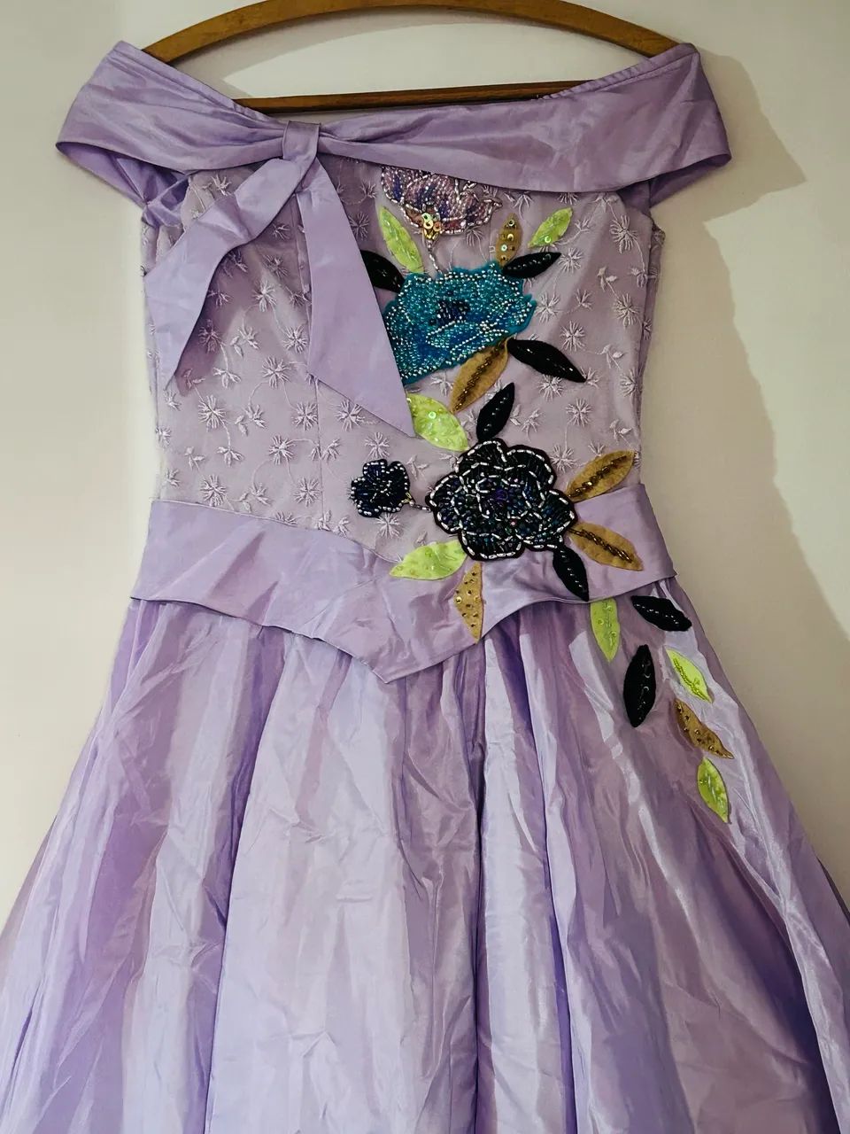 Vestido lilás 