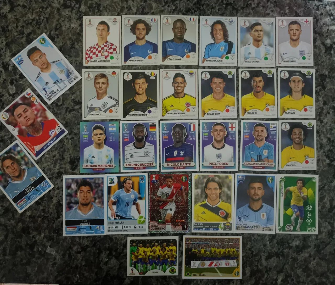 Figurinhas Copa do Mundo, Copa América e Champions "craques" - Foto 3