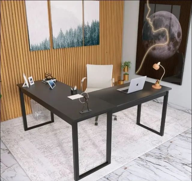 Escrivaninha Em L Estilo Industrial 150cm - Foto 5