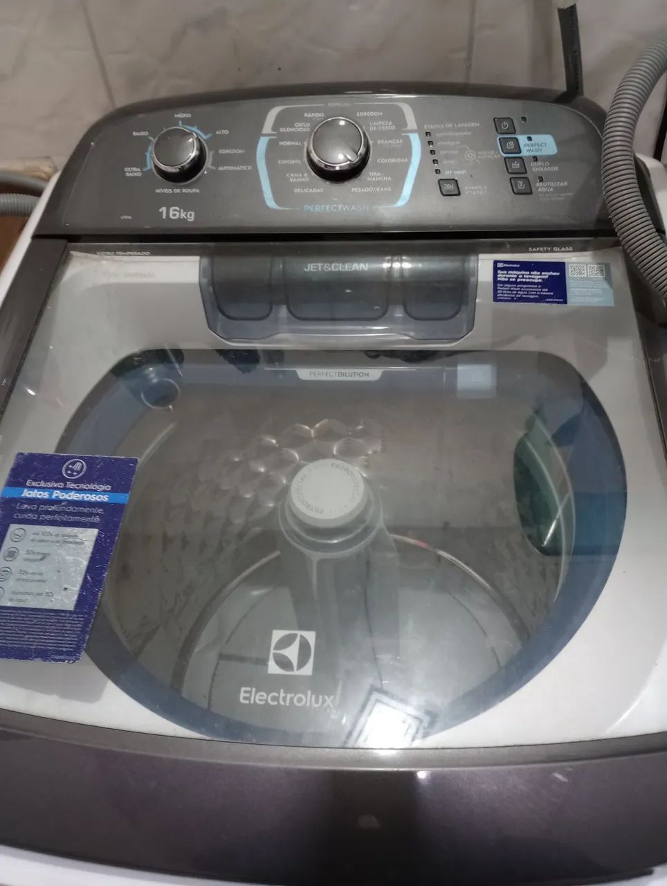máquina de lavar 16k