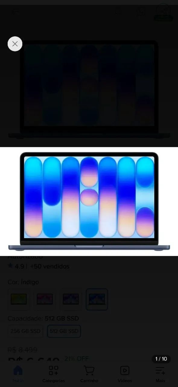 MACBOOK NEO 512GB COM TOUCH ID ? NOVO E LACRADO(Pronta Entrega