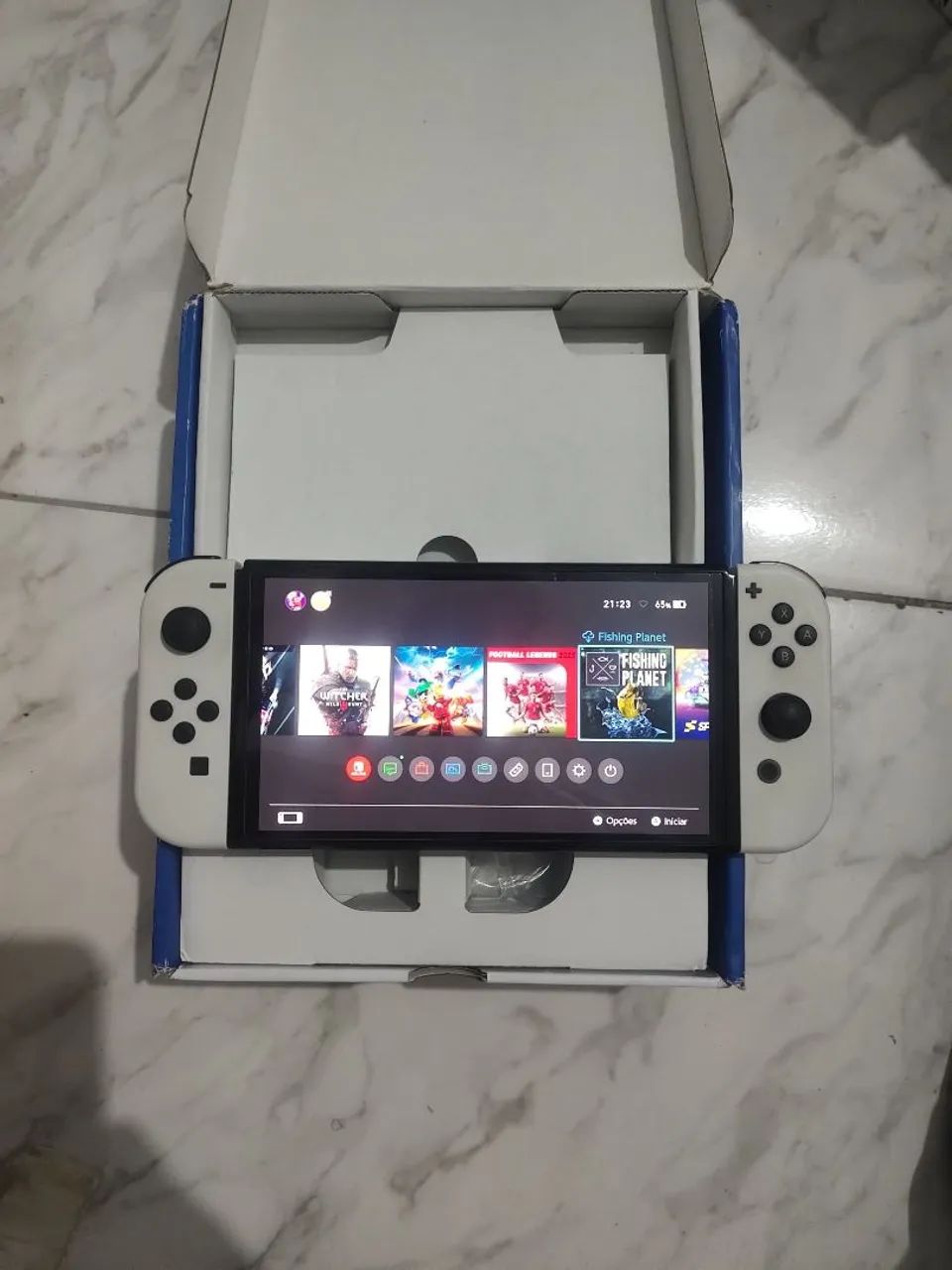 Nintendo Switch OLED com vários jogos - Foto 4