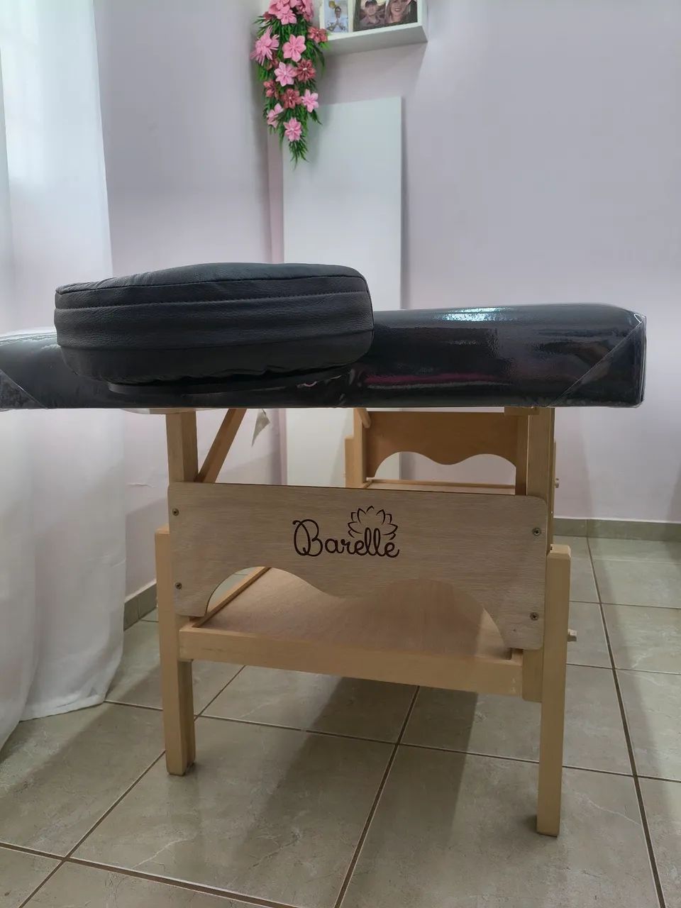 Maca de massagem Barelle Fixa de Madeira  - Foto 2