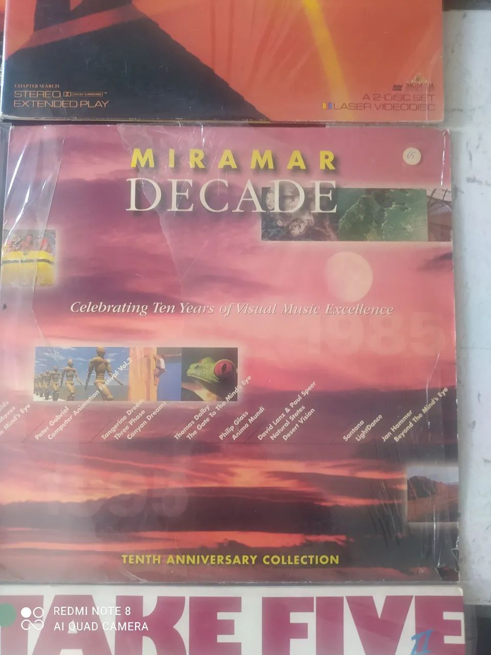 Lote 6 laserdisc  - Foto 4