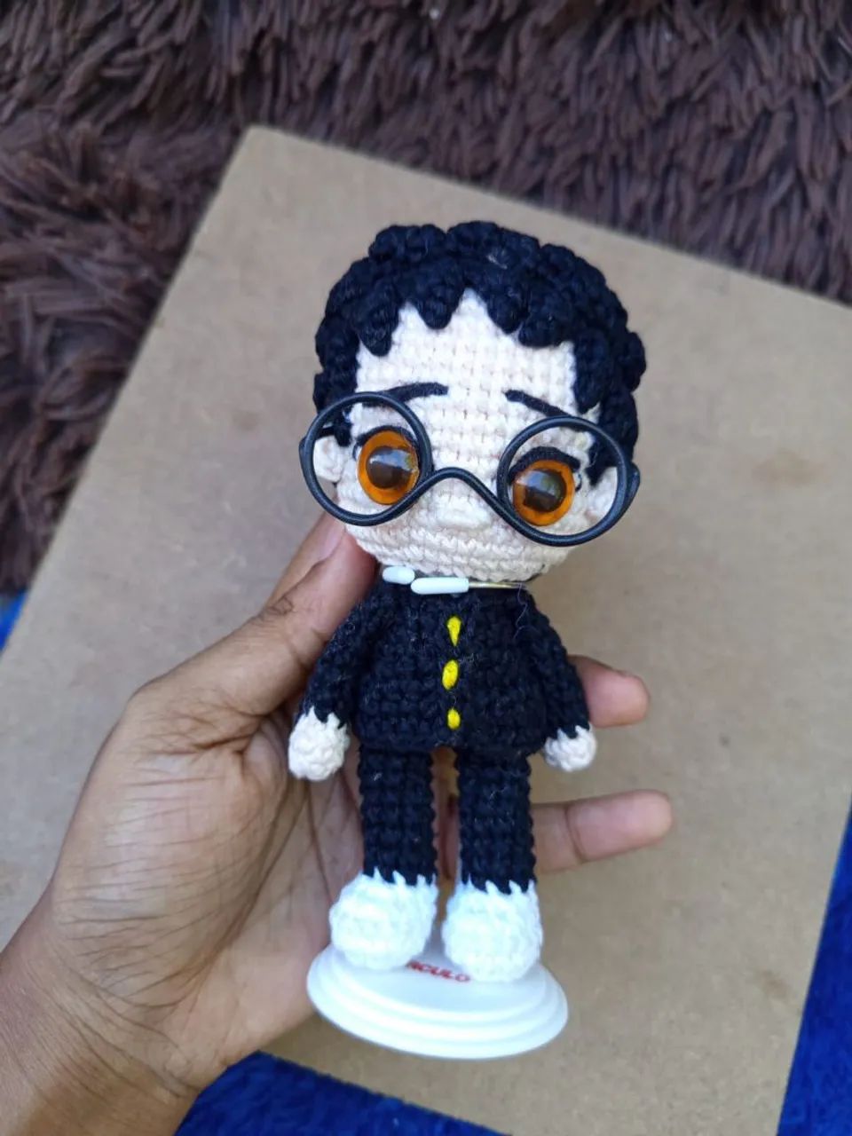 dandadan momo e okarun amigurumi 