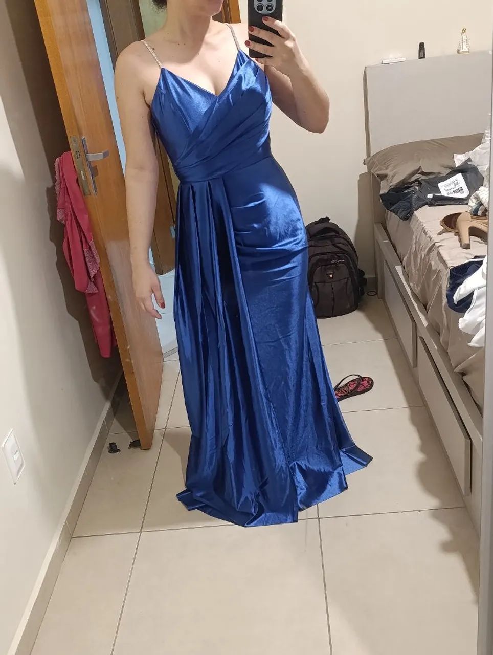 Vestido azul Royal - Foto 2