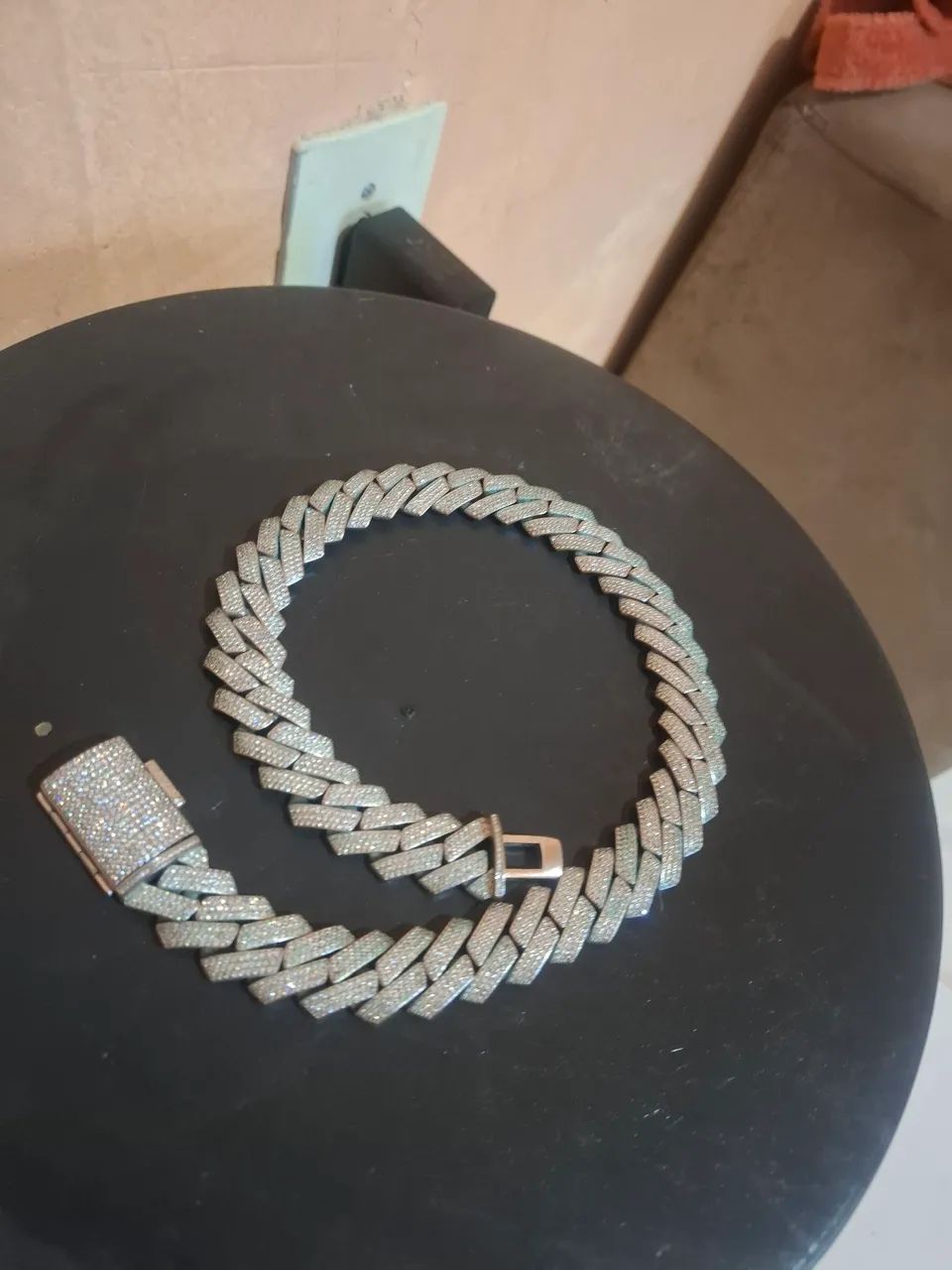 Corrente cravejada  - Foto 4