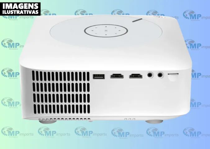 Loja MP Imports: Projetor Portátil Vankyo Leisure E30T Native, Full HD, 5G, Wifi, Branco - Foto 5