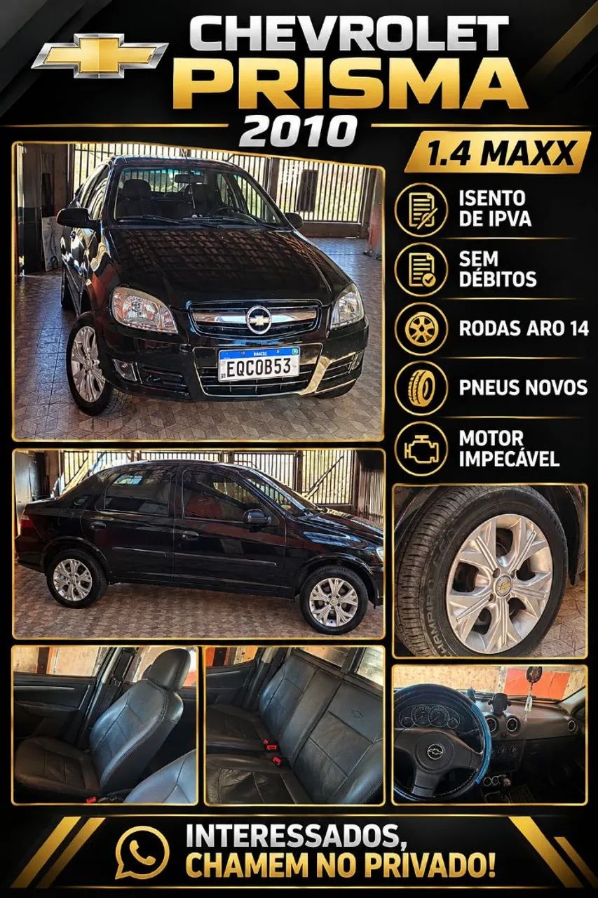 Chevrolet Prisma PRISMA Sed. Maxx/ LT 1.4 8V ECONOF. 4p 2011