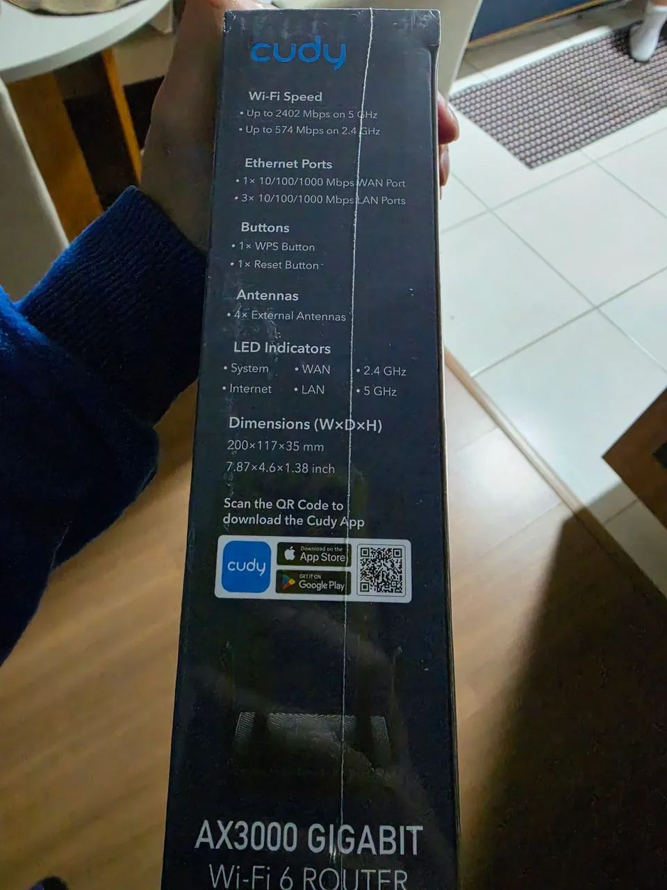 Roteador Cudy AX3000 for Gaming - Foto 3