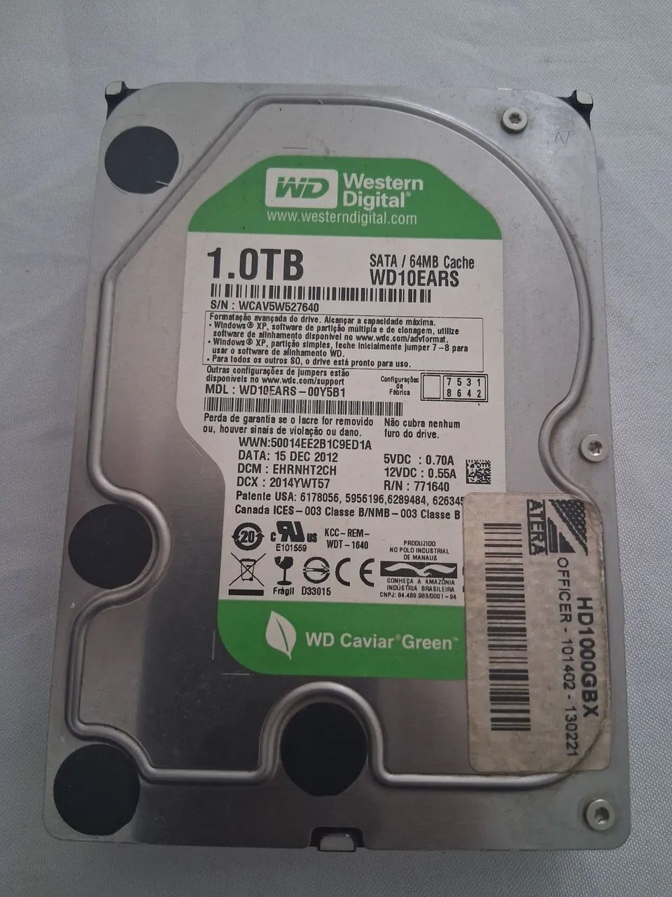 HD Western Digital 1.0TB - Foto 2