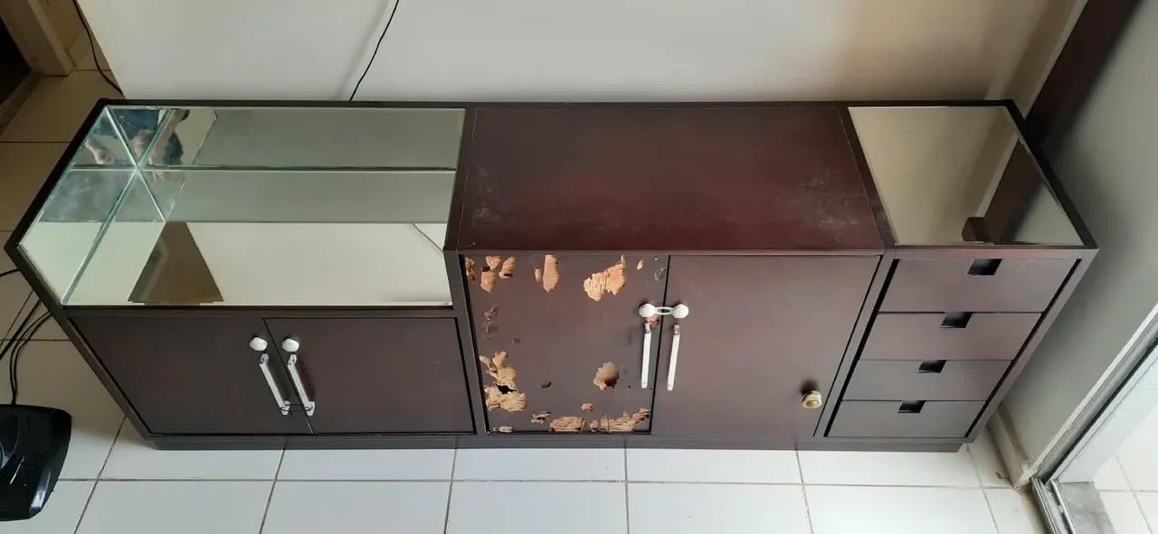 Combo para Sala: Sofá 2m + Buffet Aparador Vintage - Foto 5