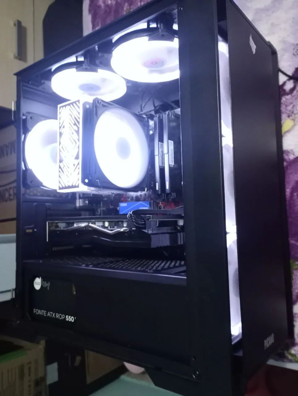 PC Gamer Ryzen/Placa de Vídeo RX 5500XT(Leia Anúncio)   - Foto 3