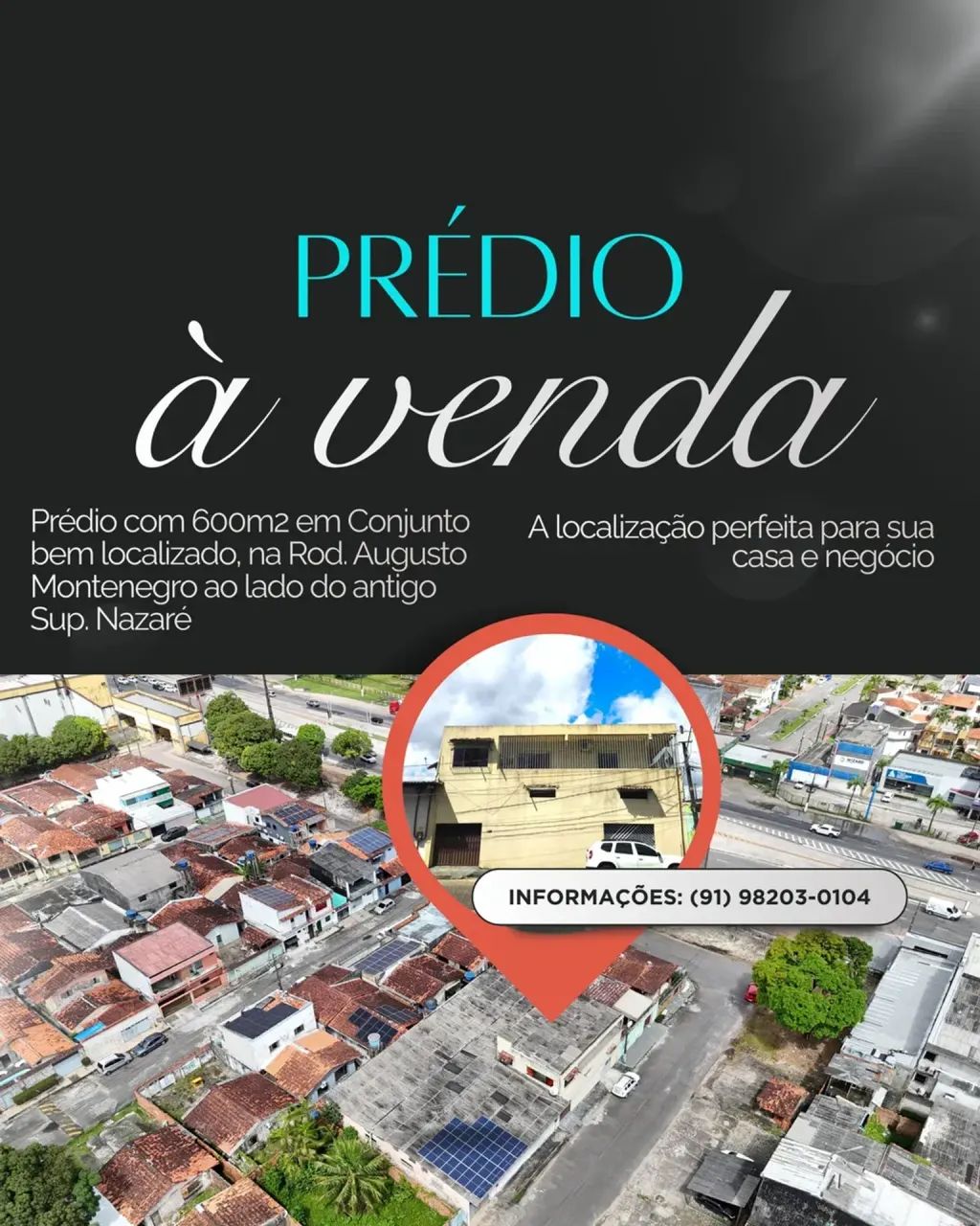 VENDO: Prédio com Galpão e Casa no conjunto Orlando Lobato