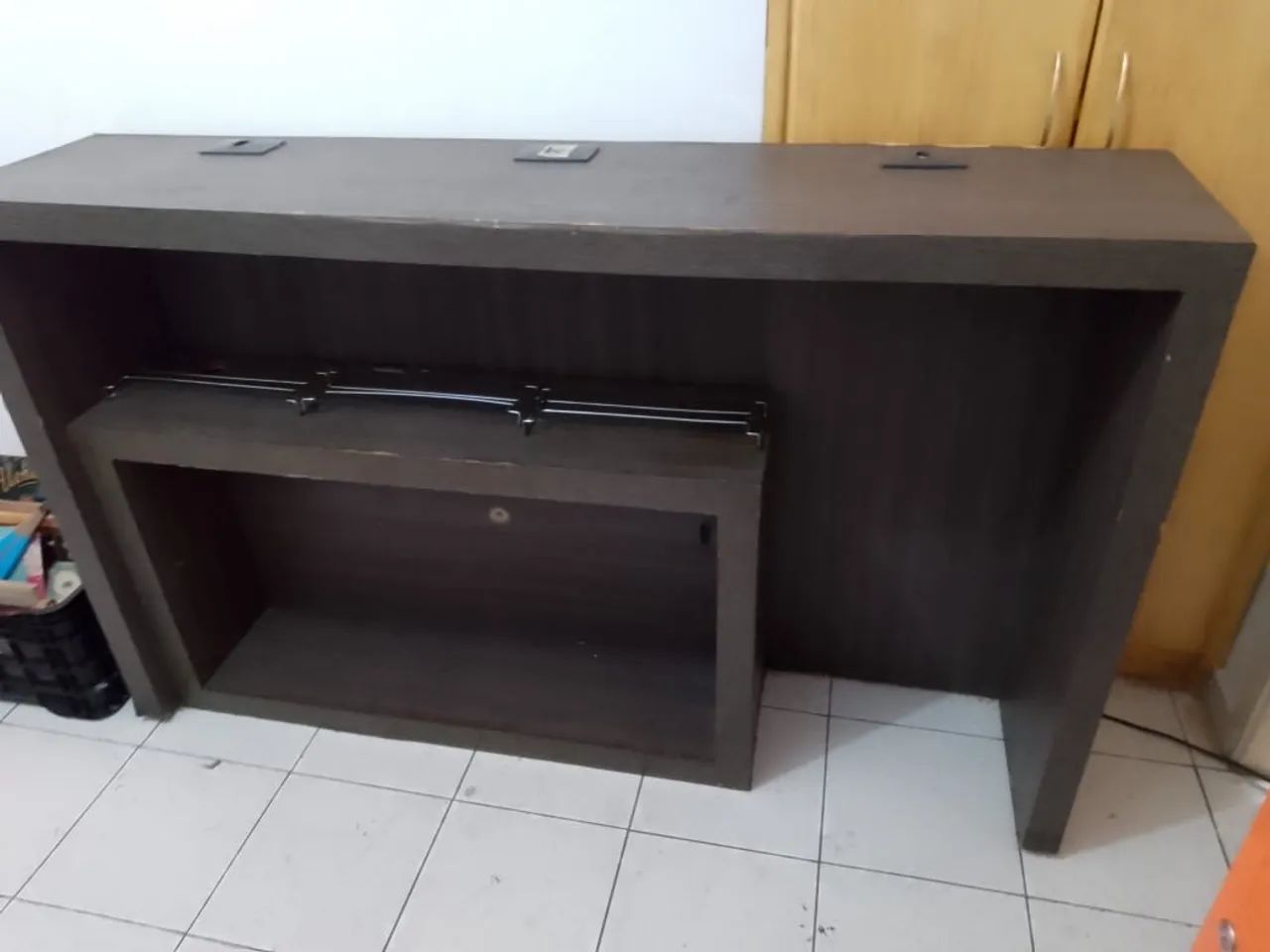Pechincha  - Bancada 3 lugares ganha armário suspenso  - Foto 4