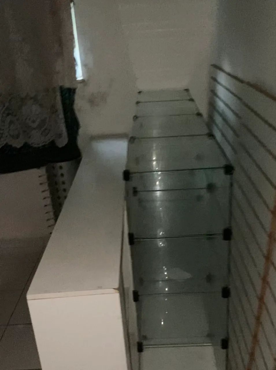 Vitrine de vidro 