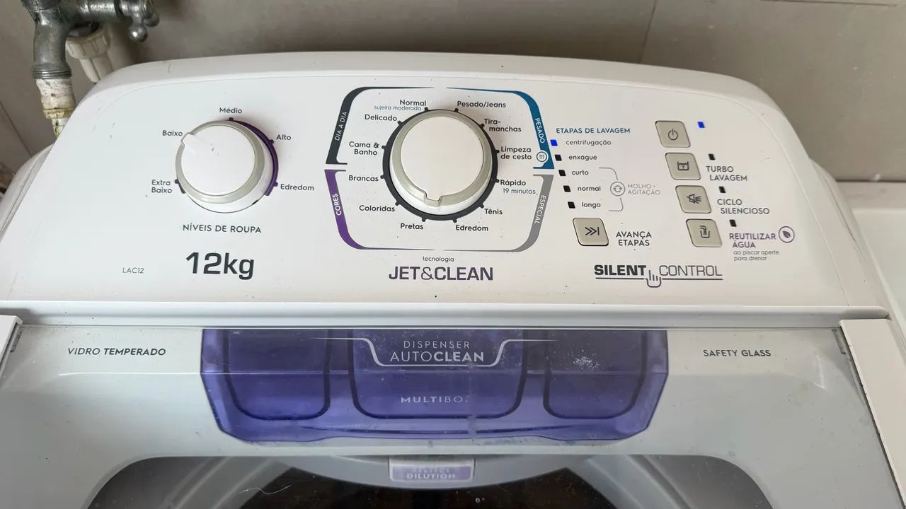 Lava roupa eletrolux 12kg 