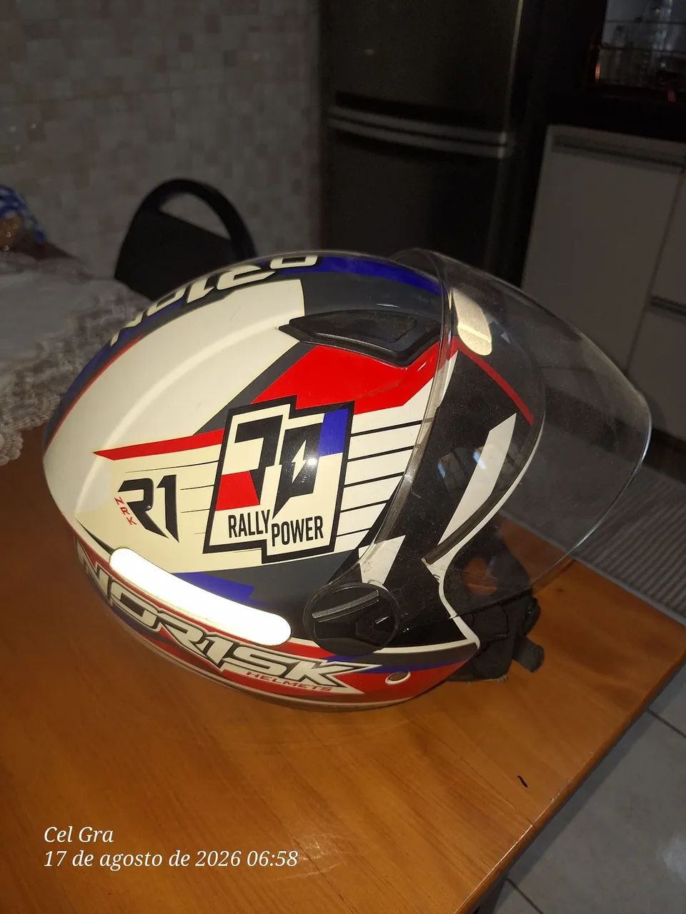 Capacete NORISK R1 ABERTO  - Foto 4