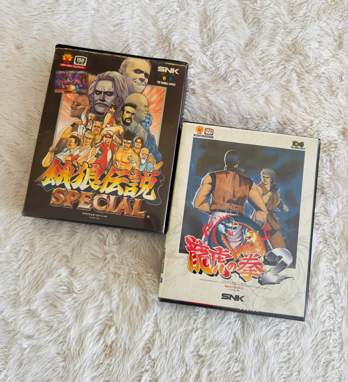 Lote com 2 Jogos Neo Geo AES - Raridade de Coleção ( faço envio ) - Foto 4