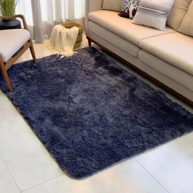 Tapete 1,50x1,00 Retangular Cinza