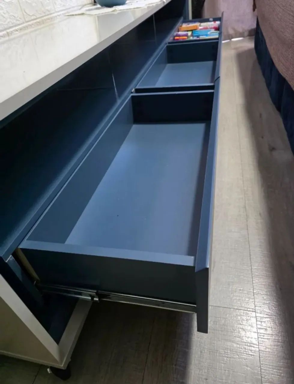 Rack Gelius TV até 85 polegadas com rodízios - Foto 4