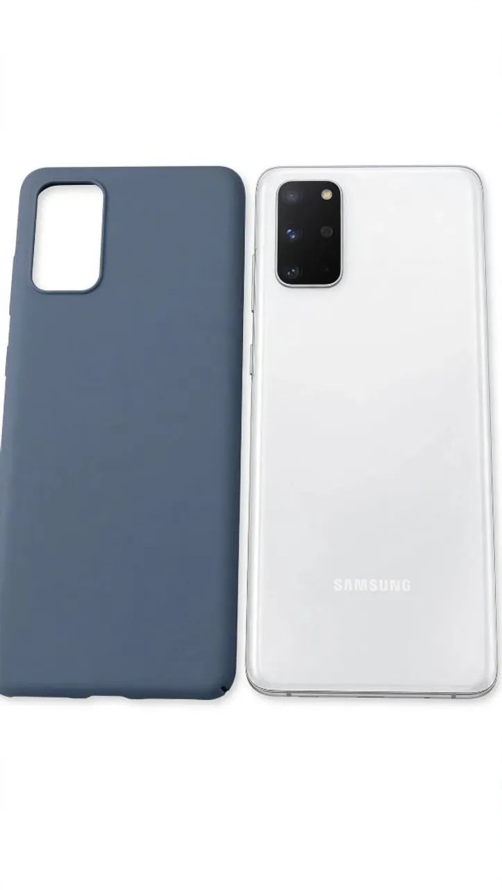 S20 Plus branco zerado + duas capinhas  - Foto 2